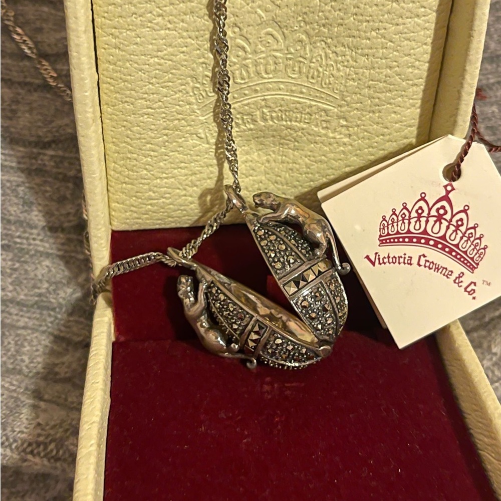 Victoria Crowne and Co | Marcasite Necklace